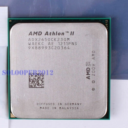 AMD Athlon II X2 265 Processor 3.3GHz ADX265OCK23GM Socket AM3 CPU 65W 2000 MHz - Image 2 of 4