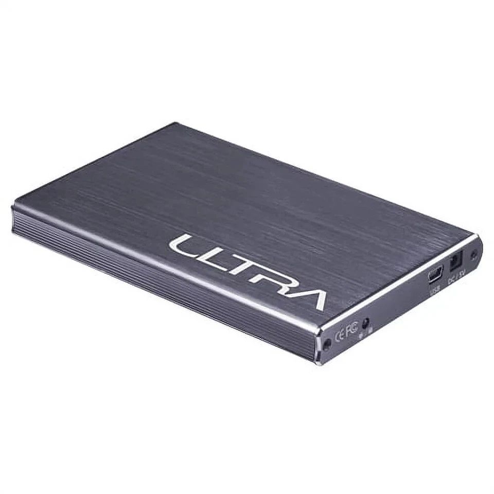 Ultra Brushed Aluminum Hard Drive Enclosure 2.5” SATA to USB 2.0 ULT40243 - Image 3 of 4