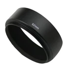 Ø52mm Screw-In Standard Metal Lens Hood 20mm Deep to fit 52mm Thread - UK STOCK