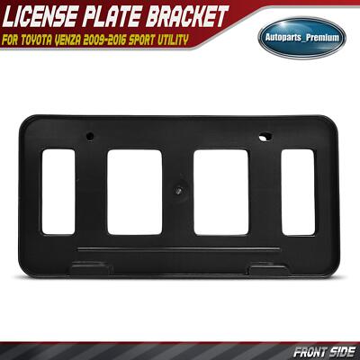 Front Side License Plate Bracket for Toyota Venza 2009-2016 Sport Utility 4-Door