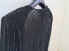 Frank Usher Jacket Silk And Sequin Brand New With Label