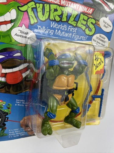 Teenage Mutant Ninja Turtles TMNT (Vintage 1991) TALKIN' LEO - Picture 10 of 10
