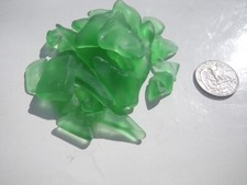 Sea Glass, Set of Thick Green