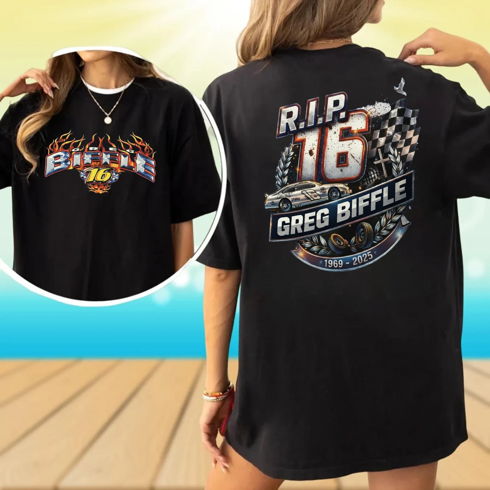 Greg Biffle TShirt, 1969-2025 Thanks You For The Memories TShirt