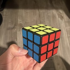 Rubik's 3x3x3 Cube Twist Puzzle Multicolor Plastic Strategy Toy