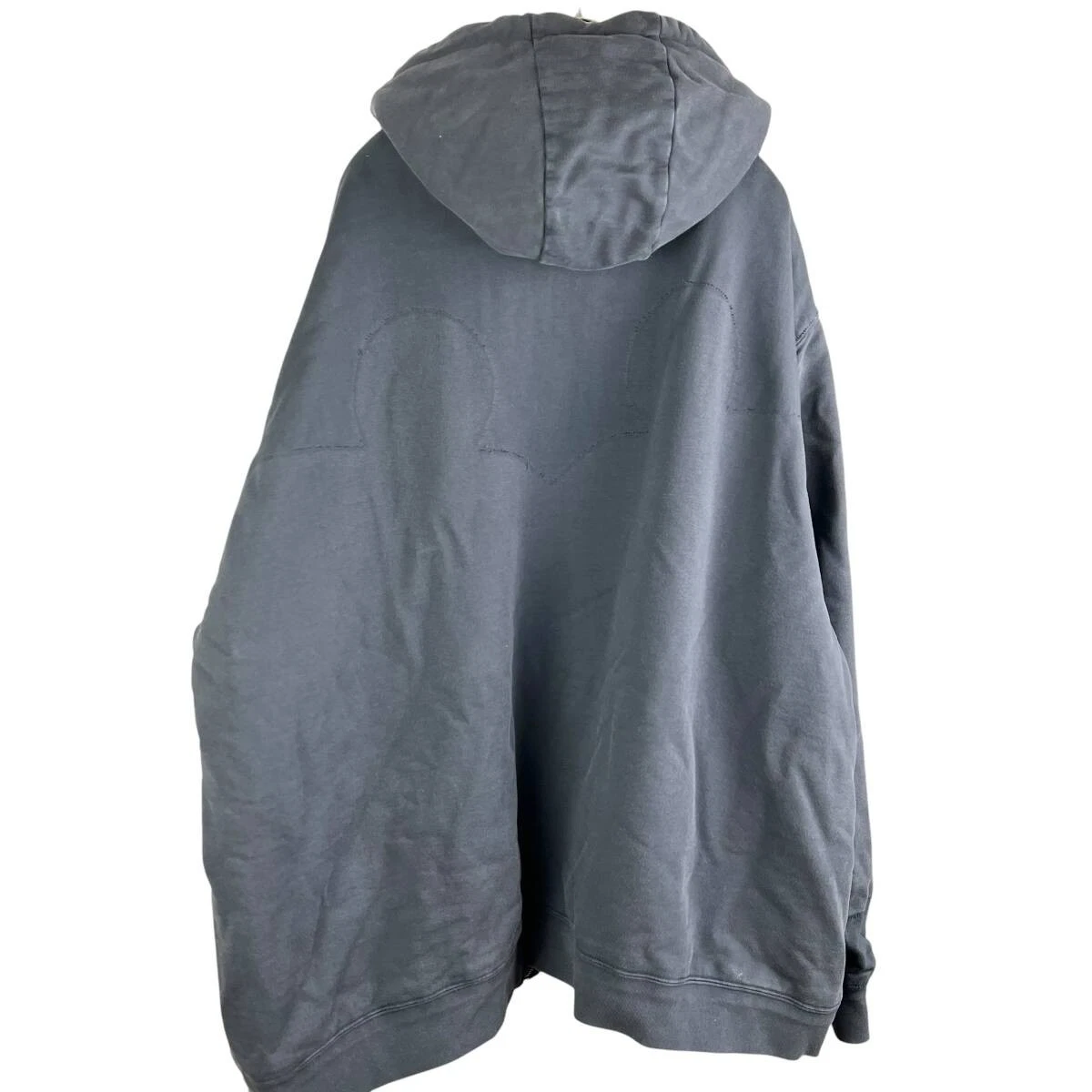 20 OFF Maison Margiela Felpa con cappuccio e zip tascabile 24AW (Navy)