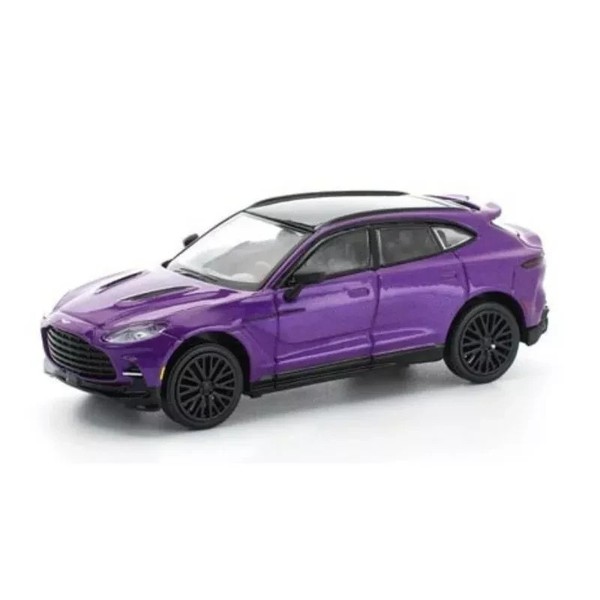 Pop Race Aston Martin DBX 707 Storm Purple 1/64 Miniaturauto Diecast-image