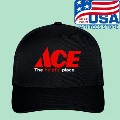 #ad Ace Hardware Store Black Hat Baseball Cap Size S M amp; L XL $31.89