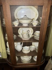 Antique China Dinnerware Set Vintage Pieces (Vintage Curio Cabinet Separate)