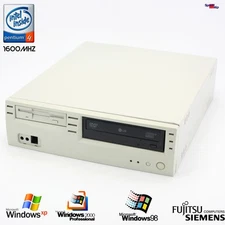 Pc Computer Fujitsu Siemens D1331 I845d 2xrs-232 Parallel Windows 98 80gb Intel