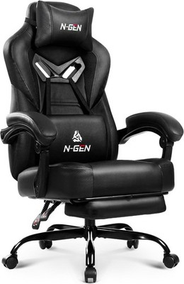 Video Gaming Chair Big and Tall Office Computer Desk Chairs with Ergonomic Lumba