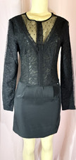 Guess Los Angeles New Black Lace Dress TRACEY Size S