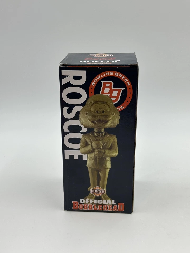 Bowling Green Kentucky Hot Rods Bobblehead Roscoe Gold Mascot MiLB Béisbol Foto 2 de 4