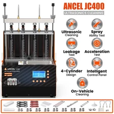 Auto Ultrasonic Fuel Injector Cleaner Tester Heating Cleaning Machine Tester