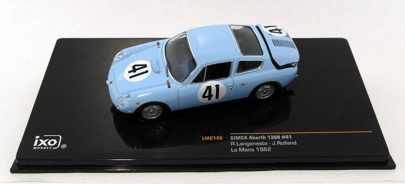 Ixo Models 1/43 Scale Diecast LMC145 - Simca Abarth 1300 #41 Le Mans 1962 - Image 2 of 4