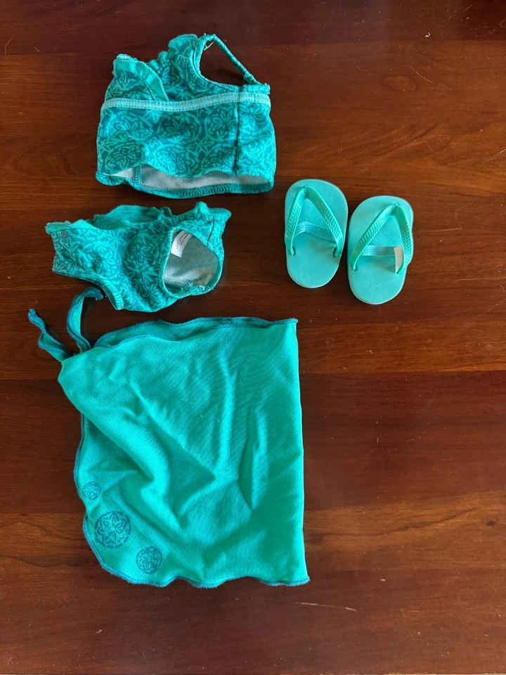 Ropa de muñeca American Girl trajes de verano con traje de baño Foto 2 de 4