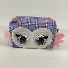 Purse Pets Print Perfect Hoot Couture Owl Interactive Pet Toy Handbag Sounds