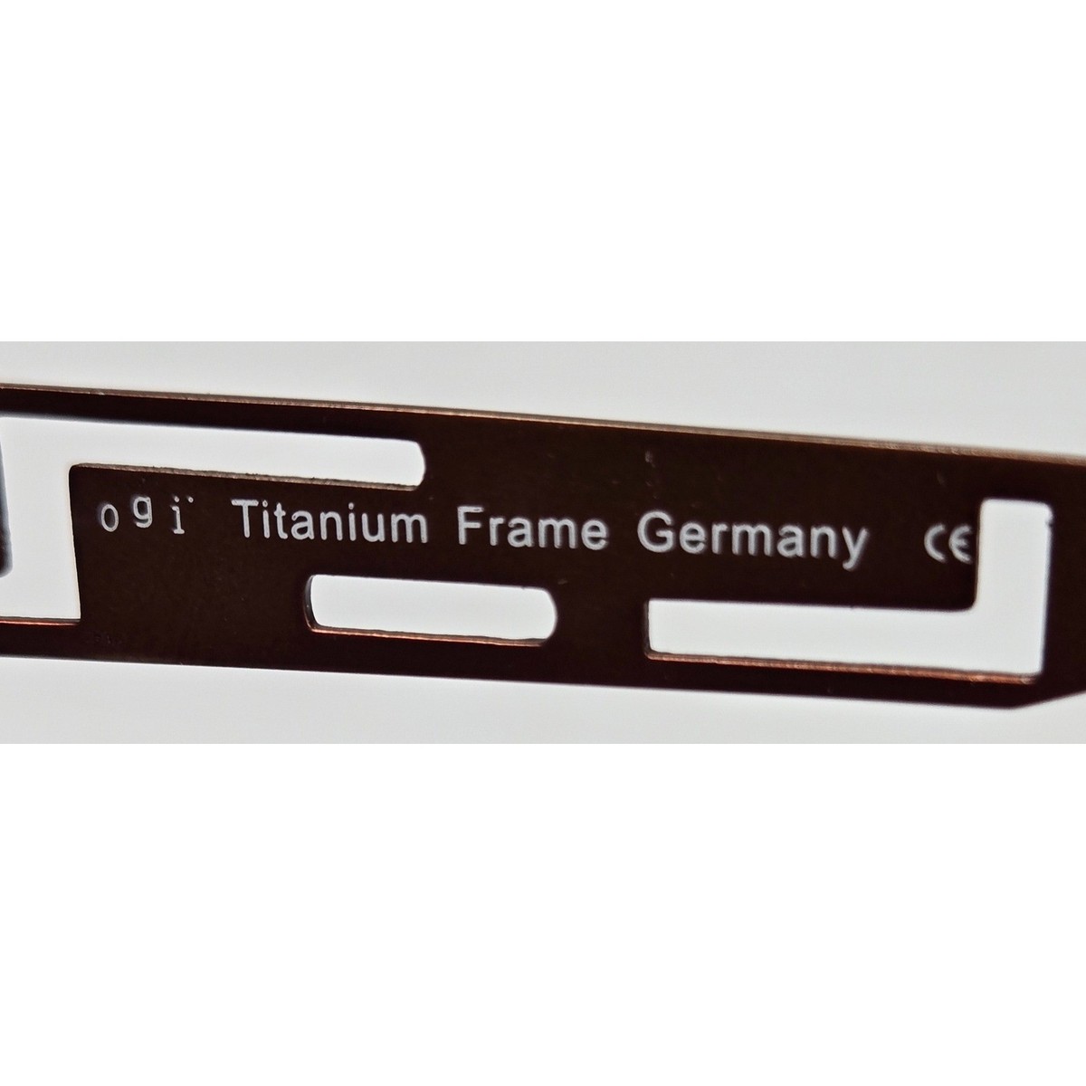 Ogi Titanium Eyeglasses Frames Germany Semi Rimless Designer 49-19-135‎ New OGI EYEGLASSES FRAMES 4021/1206 50-19-140 | Mercari main image 3
