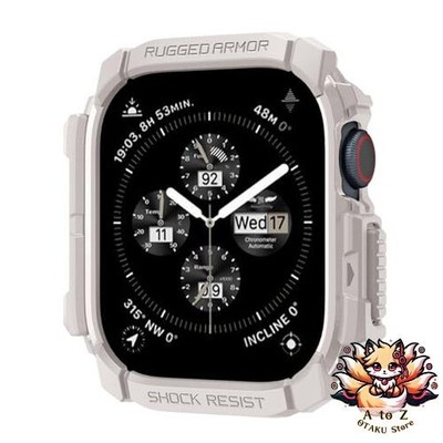 NEU Spigen Rugged Armor Case für Apple Watch 11 und Apple Watch 10 42mm Drop