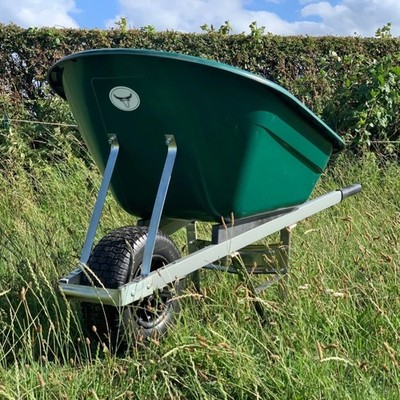 PANNENSICHERE OX SCHUBKARRE 120L 160L 200L Garten stabil Schaumreifen Twin Big