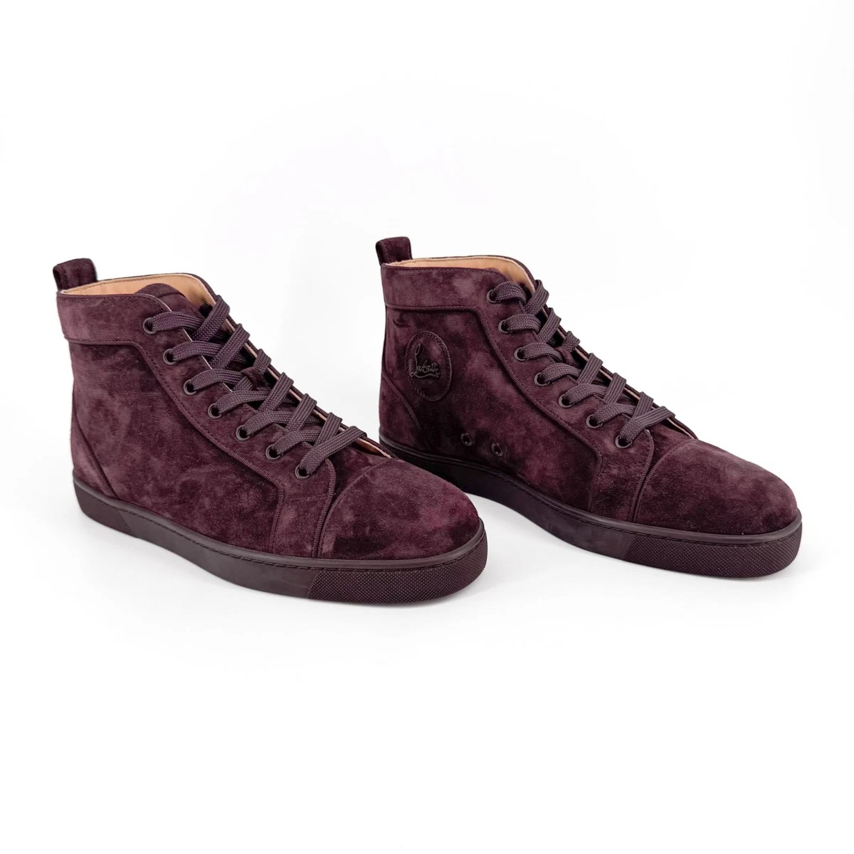 Baskets Christian Louboutin Gondocandy – Taille 41, Daim, Plates – Neuf Avec Boîte – Modèle 2019