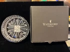 VTG Waterford Crystal Wine Bottle Coaster Trinket Dish 5 In