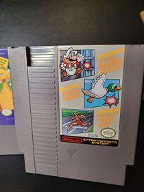 Super Mario Bros. 3, Duck Hunt  - Game Lot - Nintendo NES - Carts Only - TESTED!