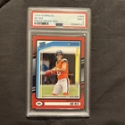 113900274 BO NIX 2024 Panini Donruss 369 Red Press Proof RC Rated PSA 9