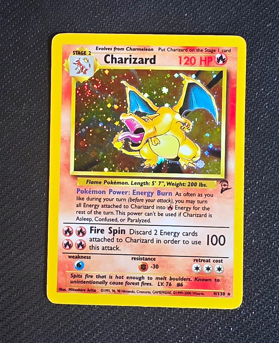 Pokémon Charizard Pokémon TCG Base Set 2 Individual Collectible