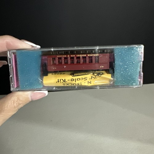 Kit de autobús N MDC Roundhouse 8509 34' Overton D&RGW #270 con ruedas de metal nuevo en caja | Zustand: New