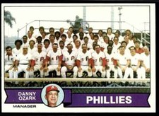 1979 Topps Danny Ozark Checklist Philadelphia Phillies #112