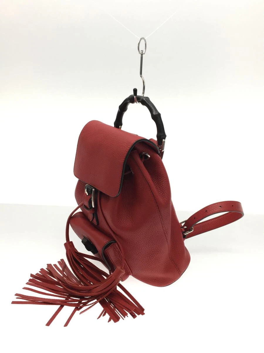 Gucci bamboo shop tassel bag