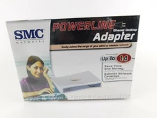 SMC Networks Powerline Home & Office Ethernet Desktop Adapter, NEW, SMCHP1D-ETH