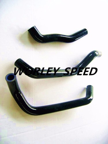 Black Silicone Radiator Hose Kit For Aftermarket TRX250R TRX250 1987-1989 87-89 - Picture 3 of 8