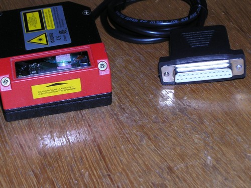 DATALOGIC 930153131 Laser Barcode Reader DS2100A-1204 used excellent condition - Picture 9 of 10