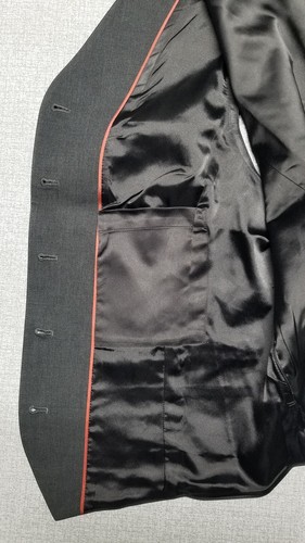 Womens 3X VEST Waistcoat Tailored V-Neck Single Breasted XXXL Business NWT - 第 2/4 張圖片