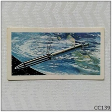 Brooke Bond The Race Into Space #2 Explorer 1 Tea Card (CC139)