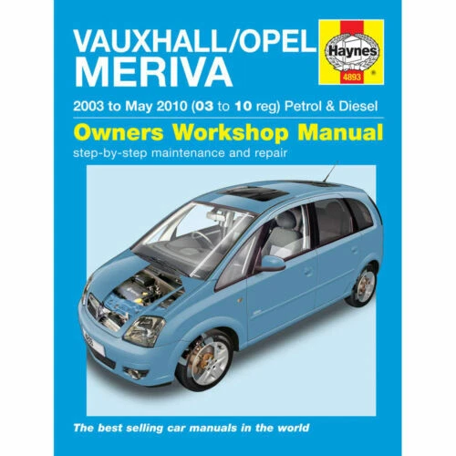 Vauxhall/ Opel Meriva Haynes Car Service & Repair Manuals