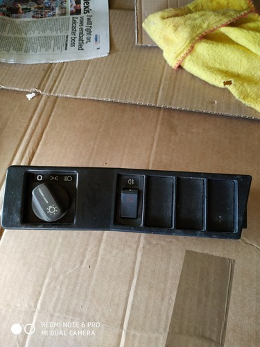 Volvo 740 Lichtschalter + Panel 1987