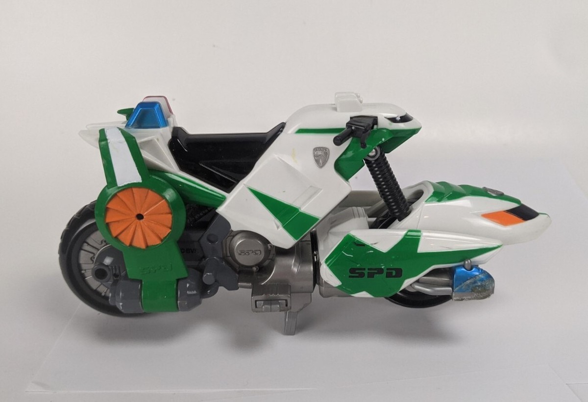 2005 Bandai Power Rangers SPD & Ninja Storm Cycle Lot Motorcycle