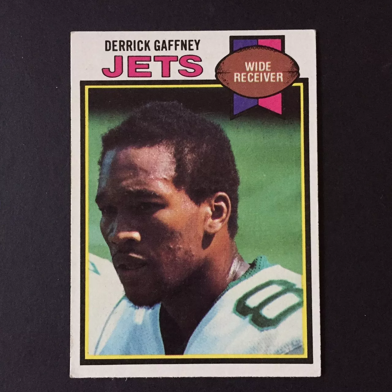 Derrick Gaffney trading card