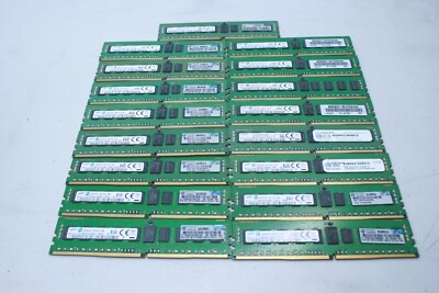 SAMSUNG 17X 8GB DDR4 1RX4 PC4-2133P-R SERVER ECC MEMORY M393A1G40DB0-CPB (T7-B2)