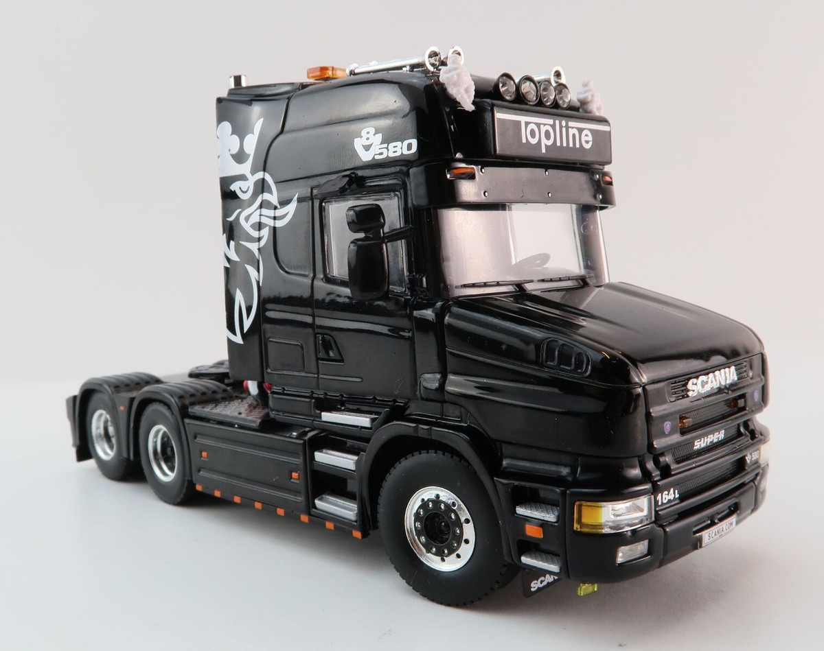 WSI 04-2195 Scania 4 Series Torpedo Topline 6x2 Tag Axle WSI 04-2195 Scania 4 Series Torpedo Topline 6x2 Tag Axle