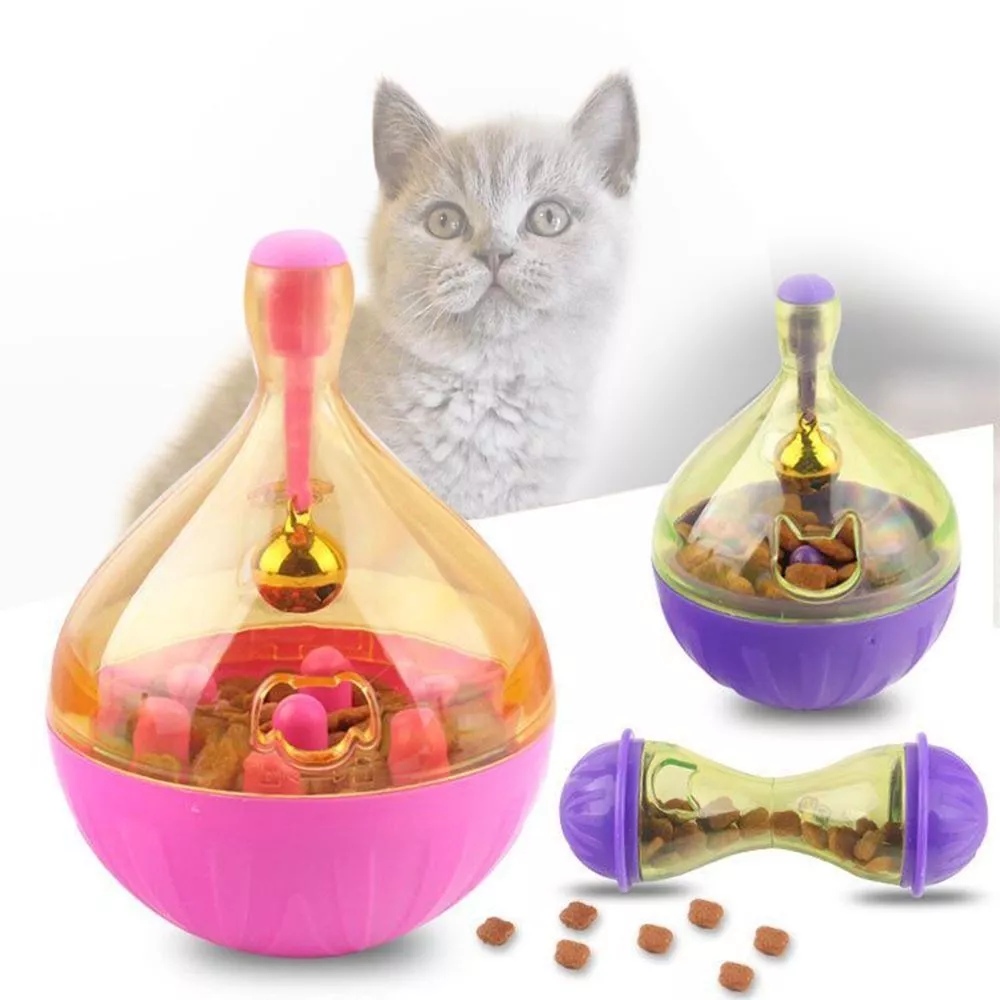 Cat toy with food inside cheap