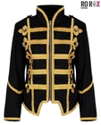Womens Military Parade Jacket Ladies Hussar Drummer Officer Music Festival