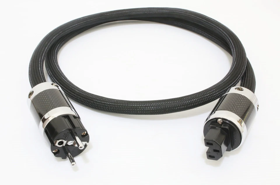 Ayumi PH2E Western cable de alimentación eléctrica cable para amplificador DAC Foto 3 de 4