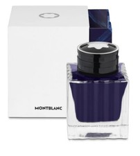 Montblanc Fountain Pen Refill, Ink Bottle 50ml, Meisterst ck Glacier Blue 129481