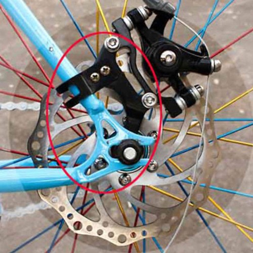 Convertidor Soporte Freno de Disco para Bici Bicicleta Mountain Bike | eBay