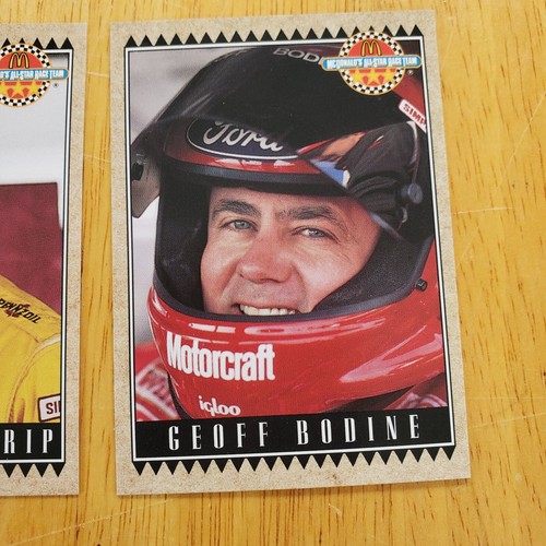 1992 Maxx McDonald's Nascar Racing 12 Different Cards Martin Irvan Rudd Wallace - Picture 4 of 10