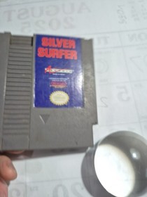 Nintendo Entertainment System NES Silver Surfer Video Game Cartridge Only 1985